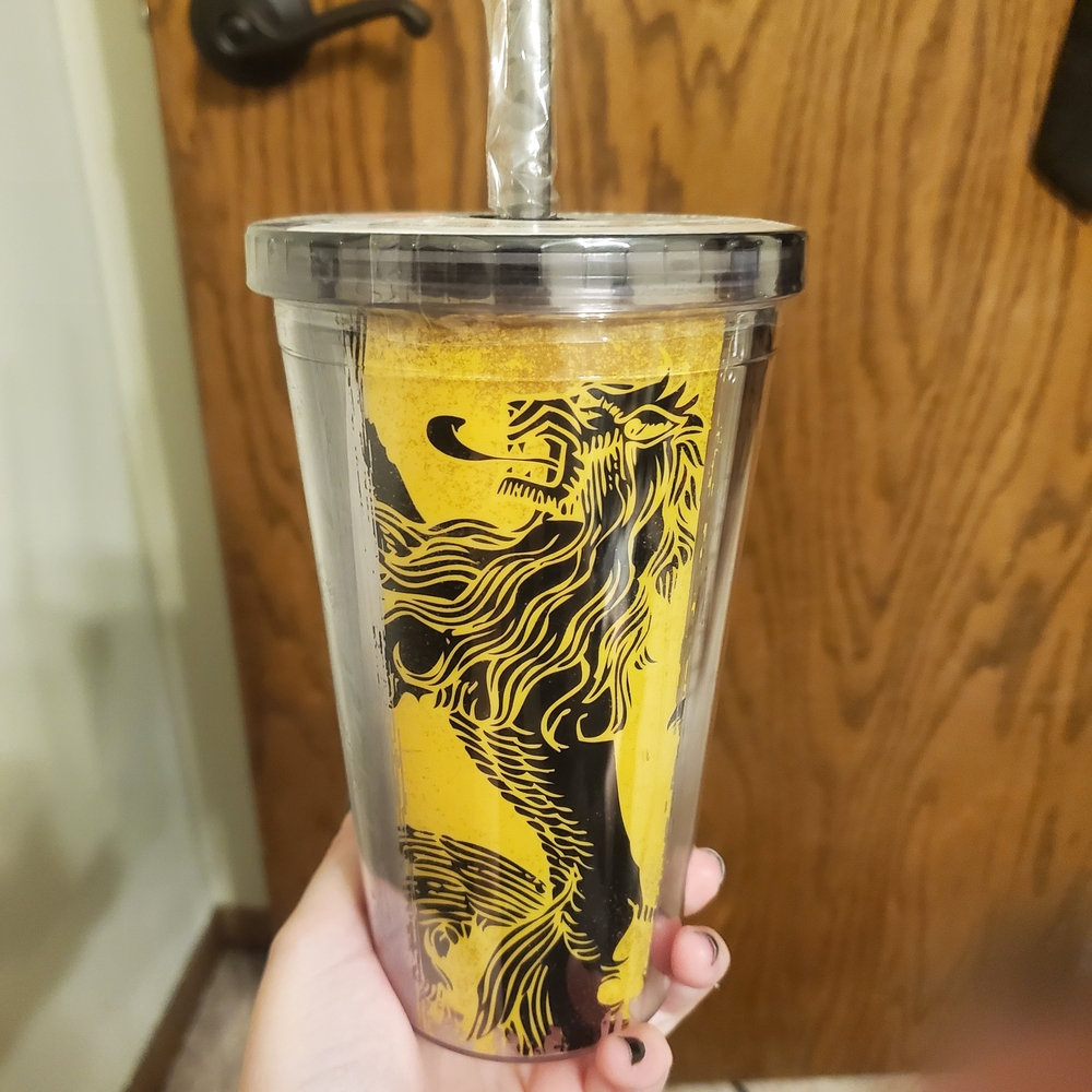 Spencer's Black and Clear Dragon Tumbler - Picture 2 of 7